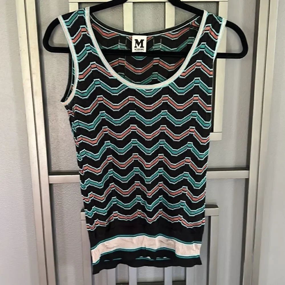 M Masoni vintage sleeveless top size 2